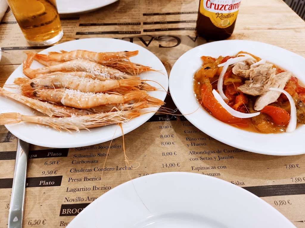 Cerveceria la Calita — Carta
