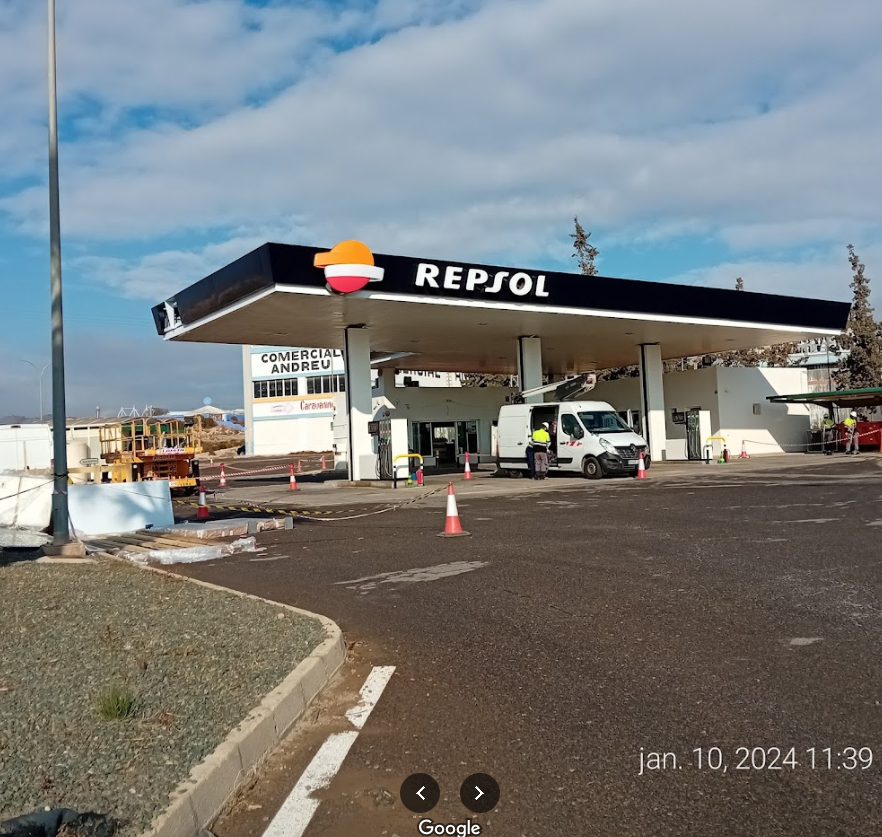 bp — Surtidor de combustible