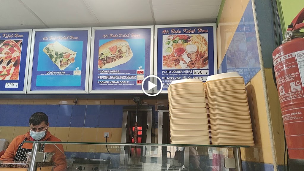 Kebab Alibaba y pizza — Videos