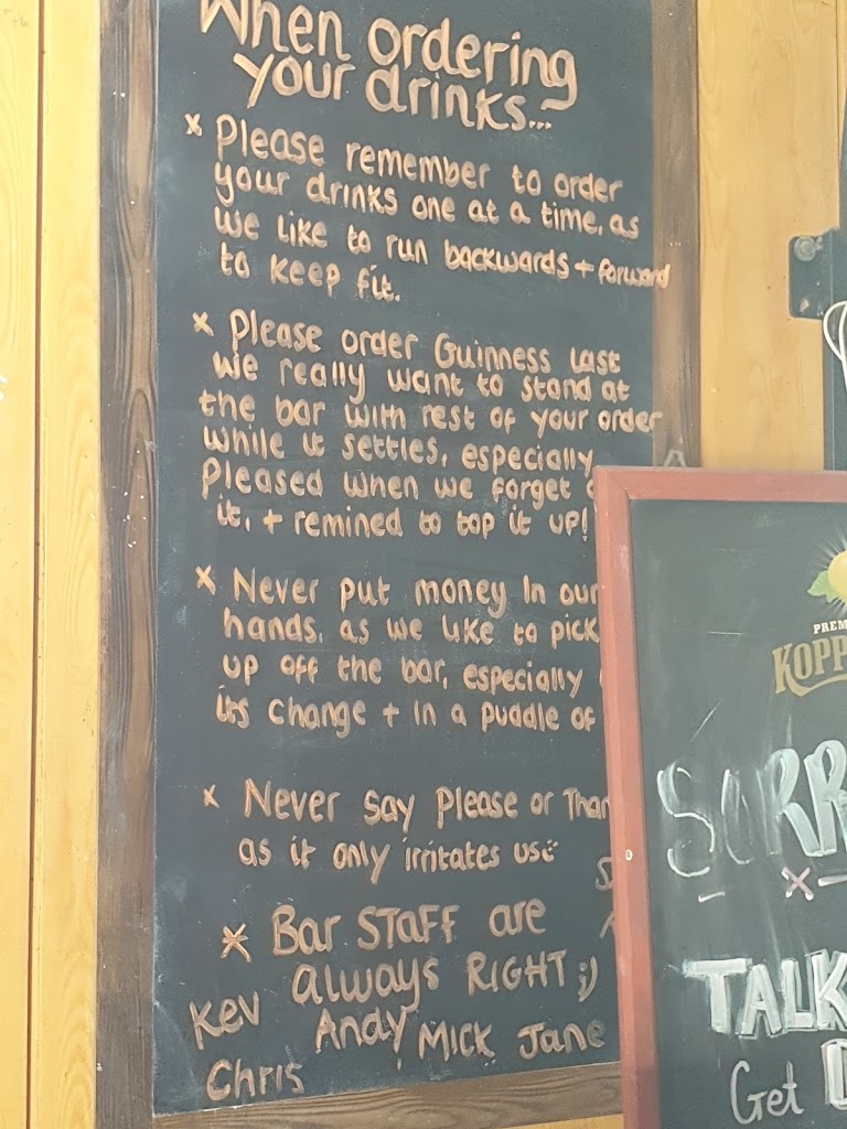 Moonlight Fun Pub — Carta