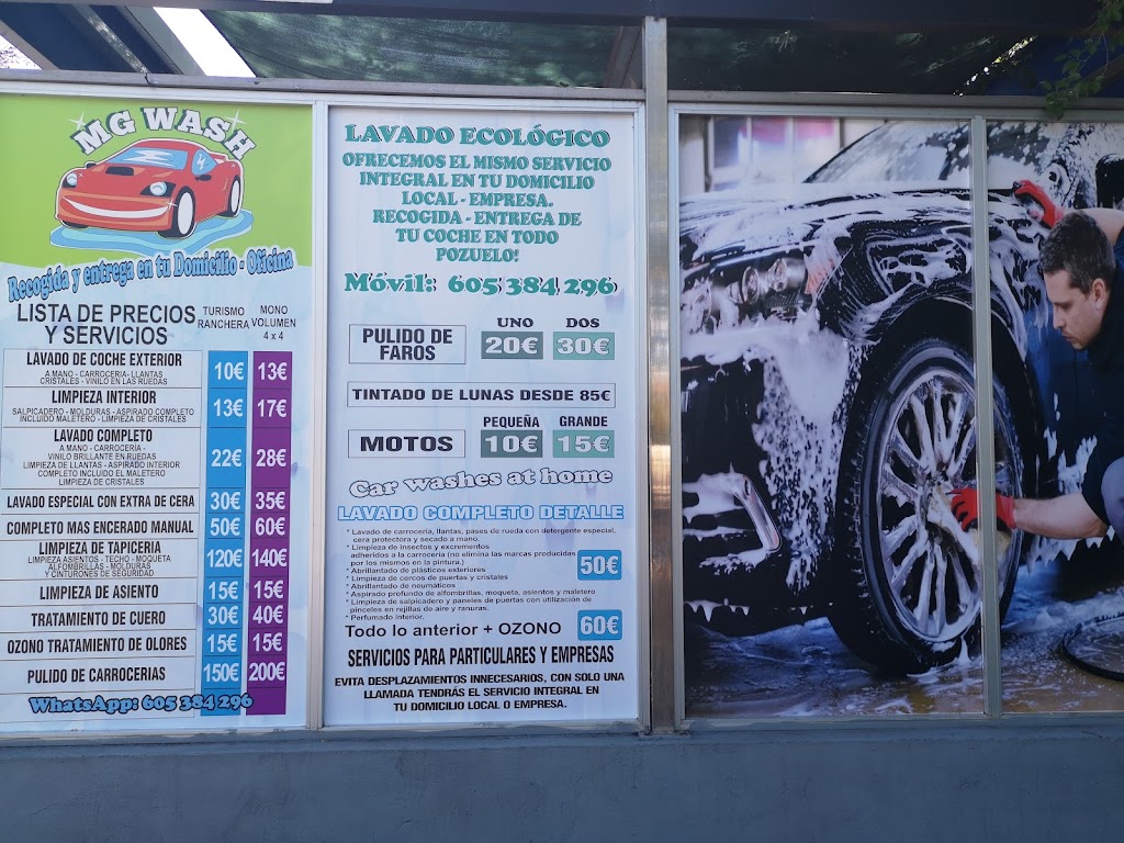 MG Wash — Servicio de lavado de coches