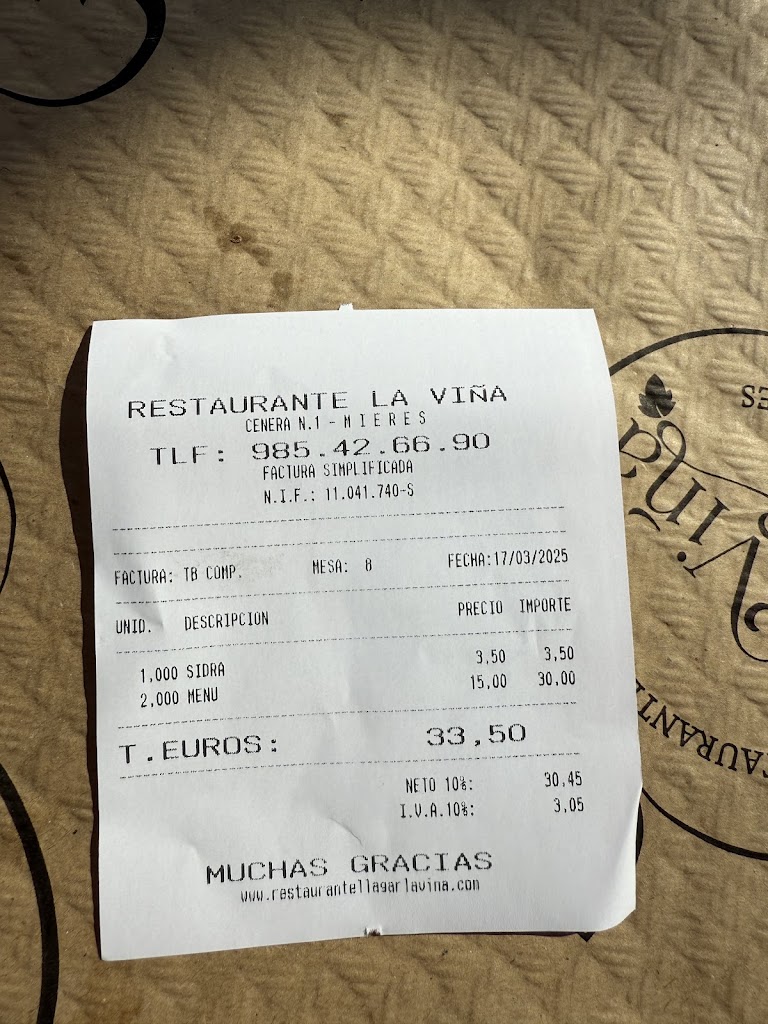Restaurante-Parrilla La Vina — Mas recientes