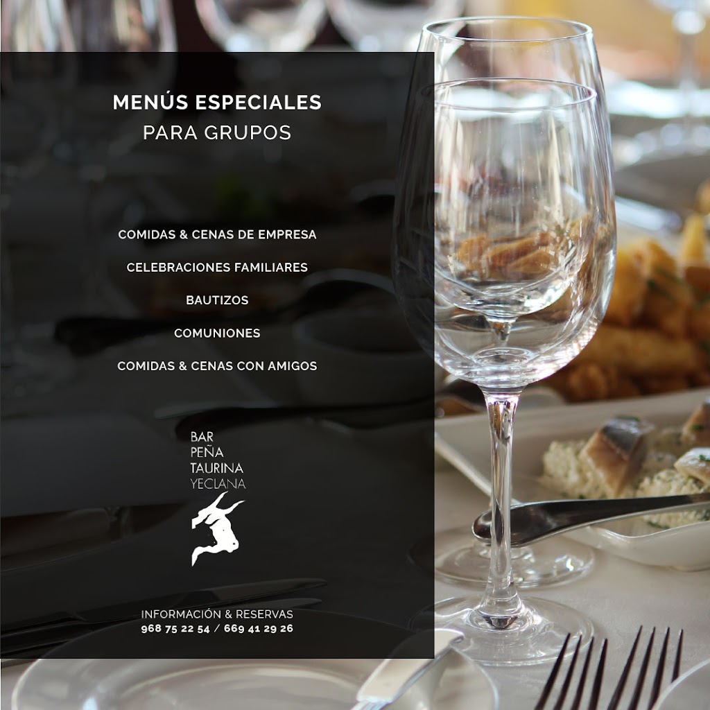 Bar Pena taurina — Comida y bebida