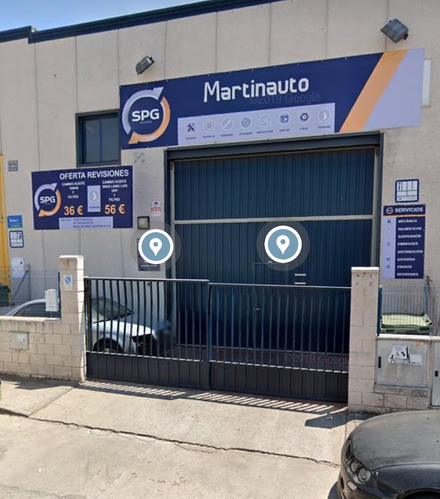 Taller mecanico en rivas - Martinauto | SPG Talleres — Exterior