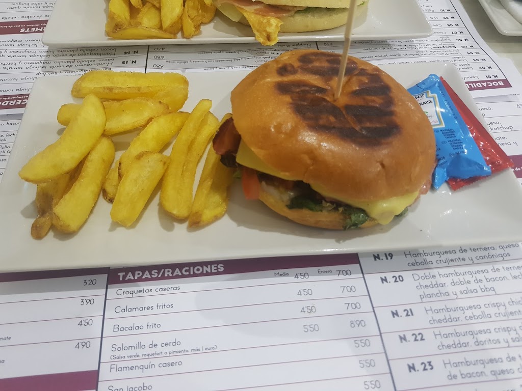 Bar La Vega — Carta