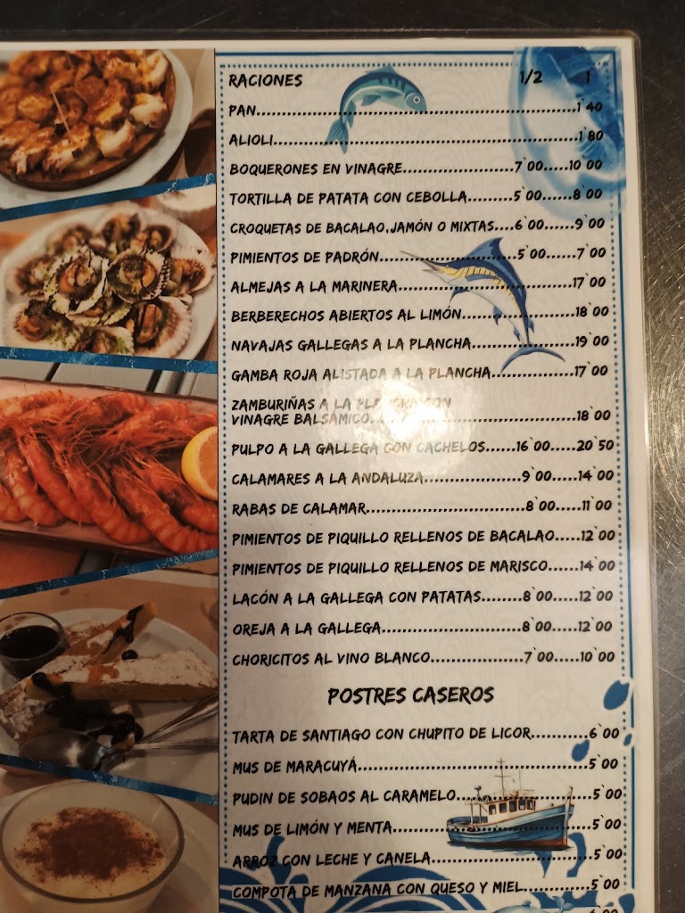 El Viejo y el Mar — Carta