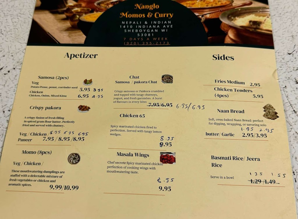  Nanglo Momos & Curry