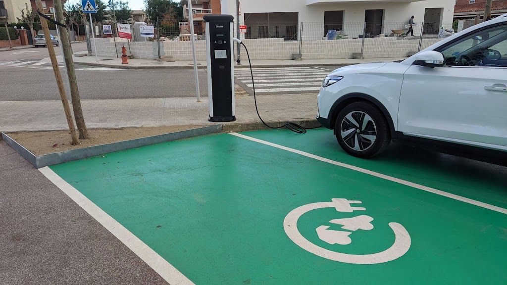 Estacion de carga de vehiculos electricos