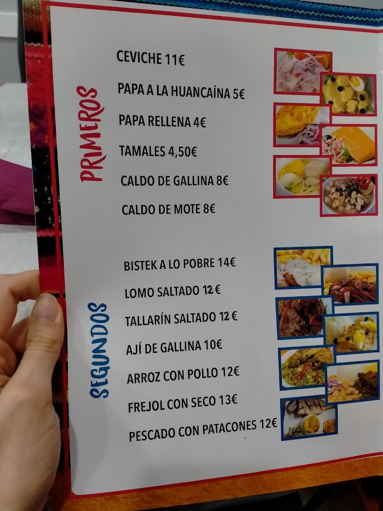 Bar Restaurante Tia Julia — Carta