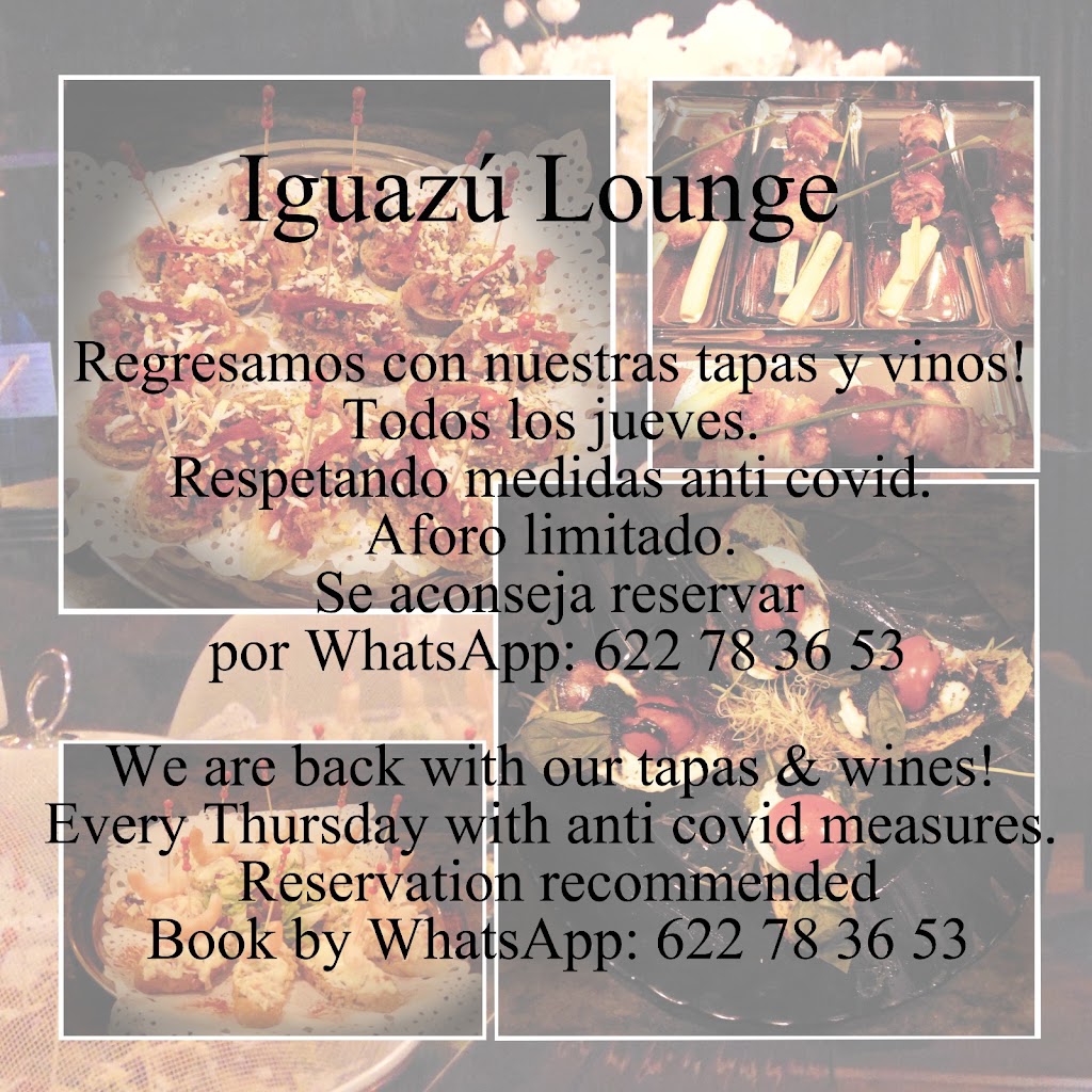 Iguazu Lounge — Carta