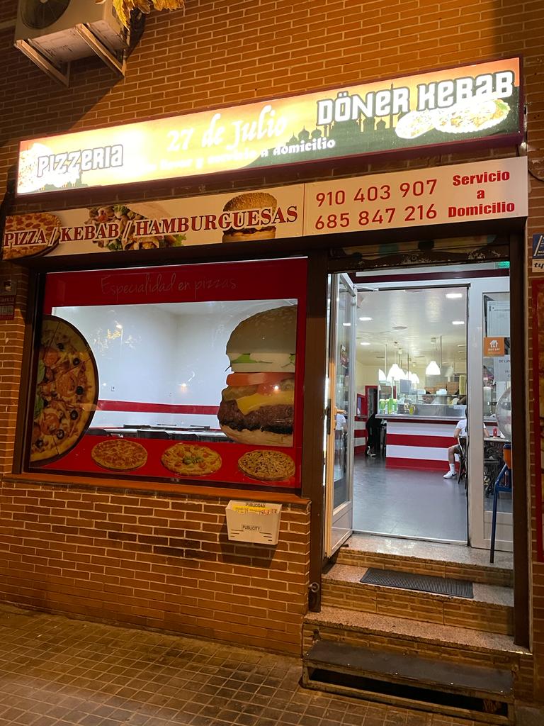 PIZZERIA - KEBAB 27 DE JULIO