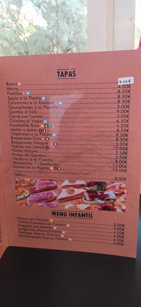 Restaurante Gran Teatro — Carta