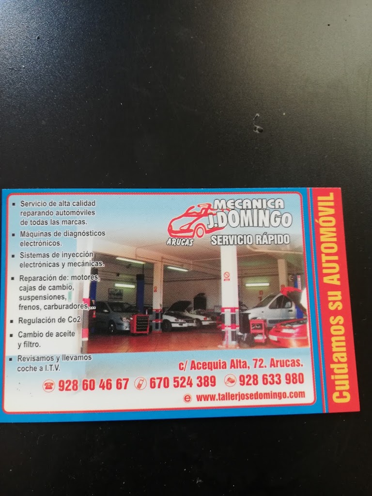 Taller Mecanico Jose Domingo — Del propietario