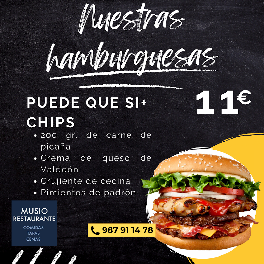 Musio Restaurante — Carta