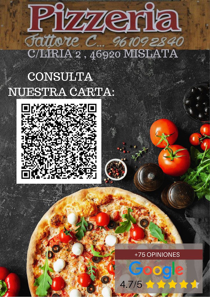 Pizzeria Fattore C — Carta