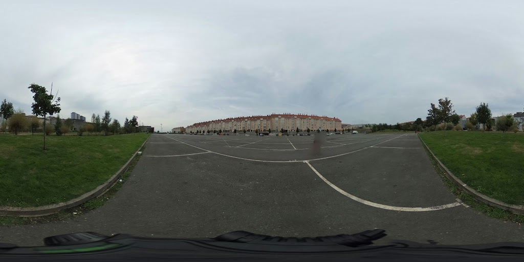 Aparcamiento de los Salgueirinos (Santiago de Compostela) — Street View y 360deg