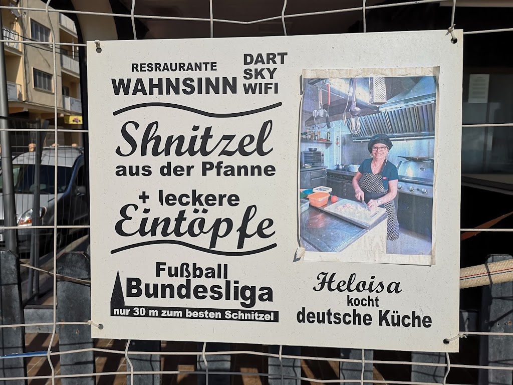 Bar Wahnsinn — Carta