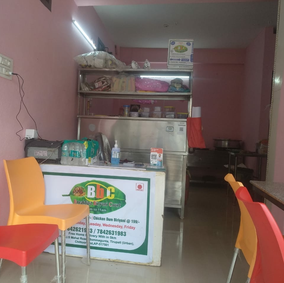 Bbc Tirupati Breakfast Biryani Court