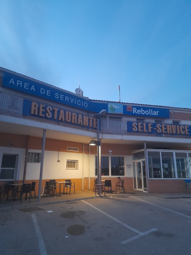 AREA DE SERVICIO el Rebollar RESTAURANTE SELF-SERVICE.
