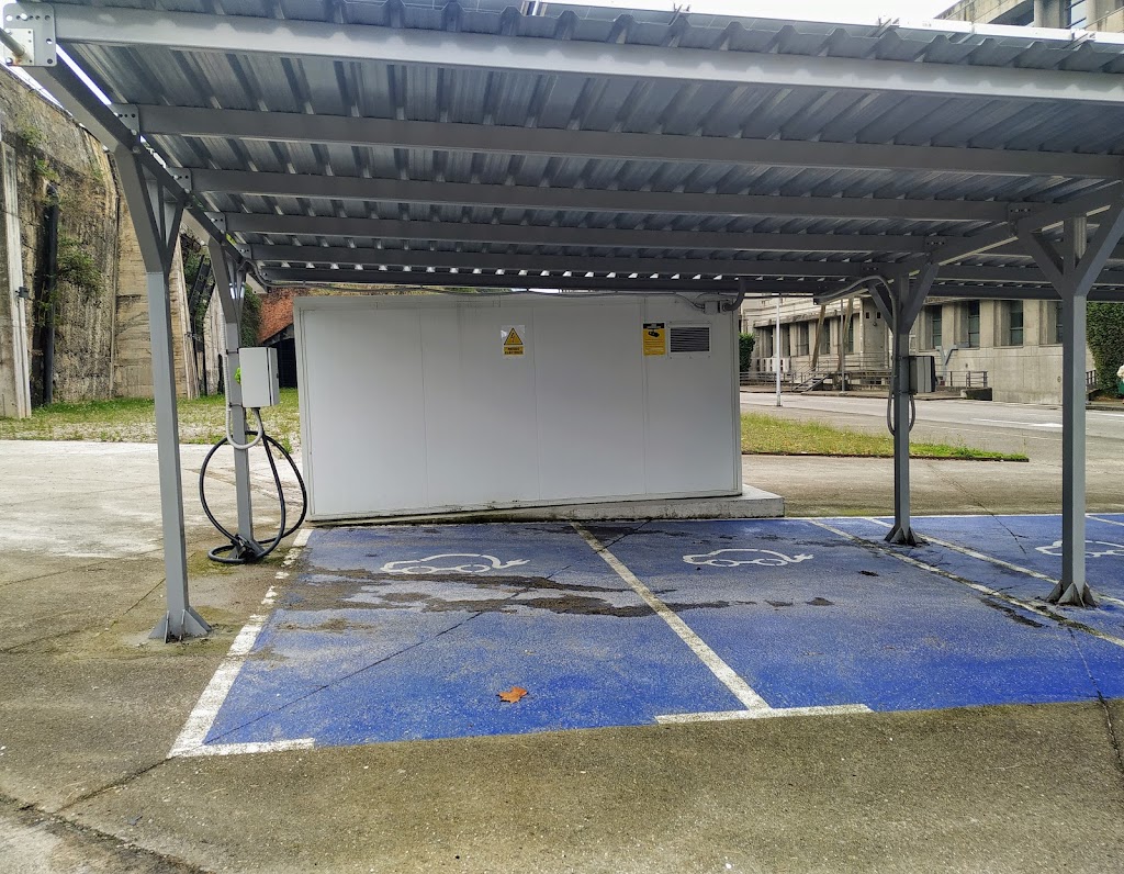 Estacion de carga de vehiculos electricos