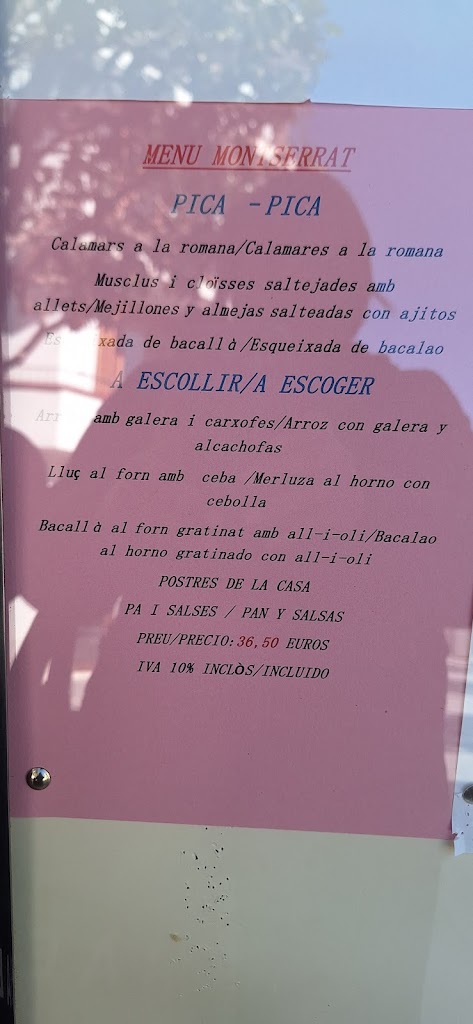 Restaurant Montserrat — Mas recientes