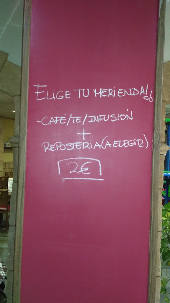 Restaurante el roble — Carta