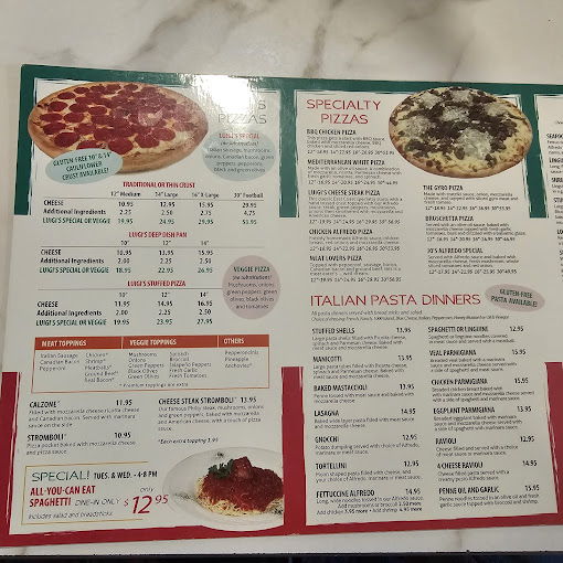  Luigis Pizza & Pasta