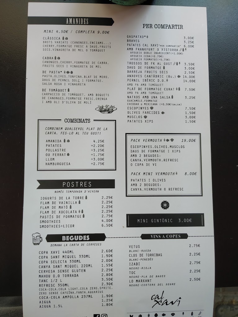 Frankfurt Cal Xavi — Carta