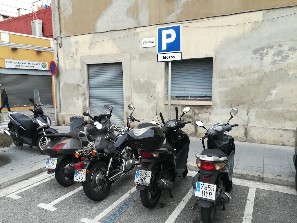 Aparcament per a motos — Estacionamiento