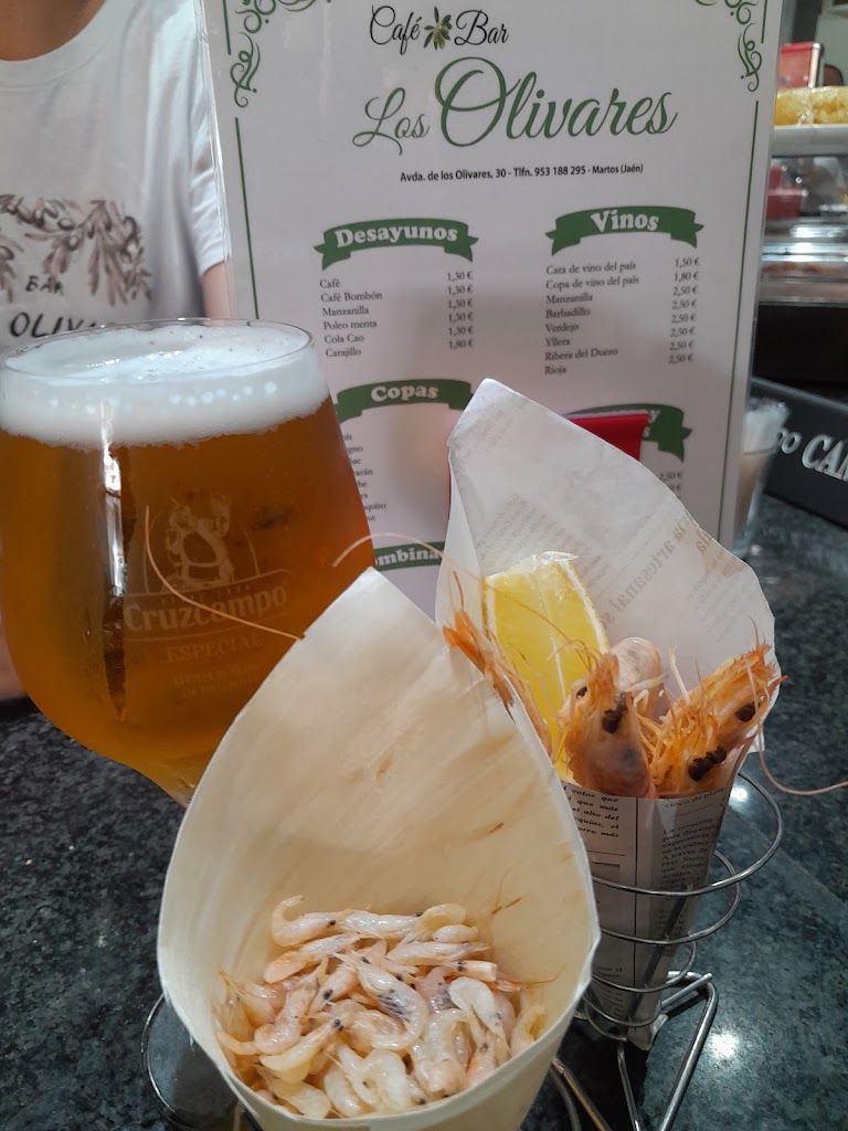 Cafe Bar Los Olivares — Carta