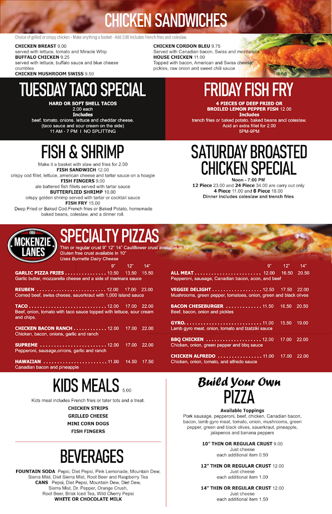  Mc Kenzie Lanes