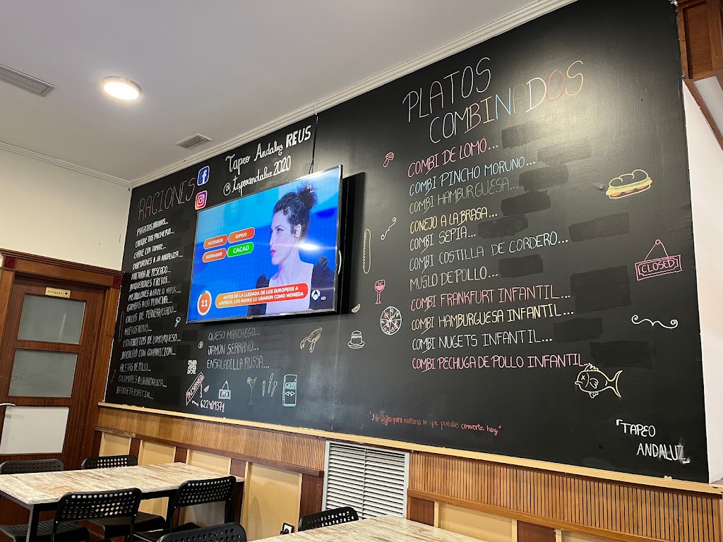 Restaurante tapeo andaluz — Carta