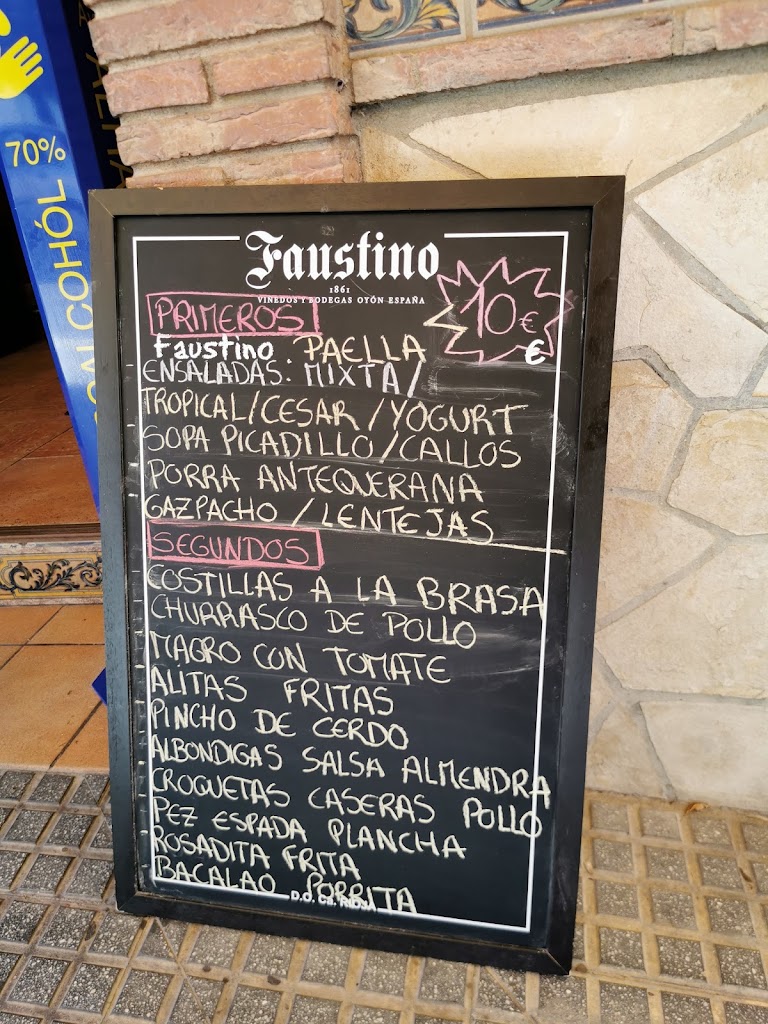 Venta la Porrita — Carta
