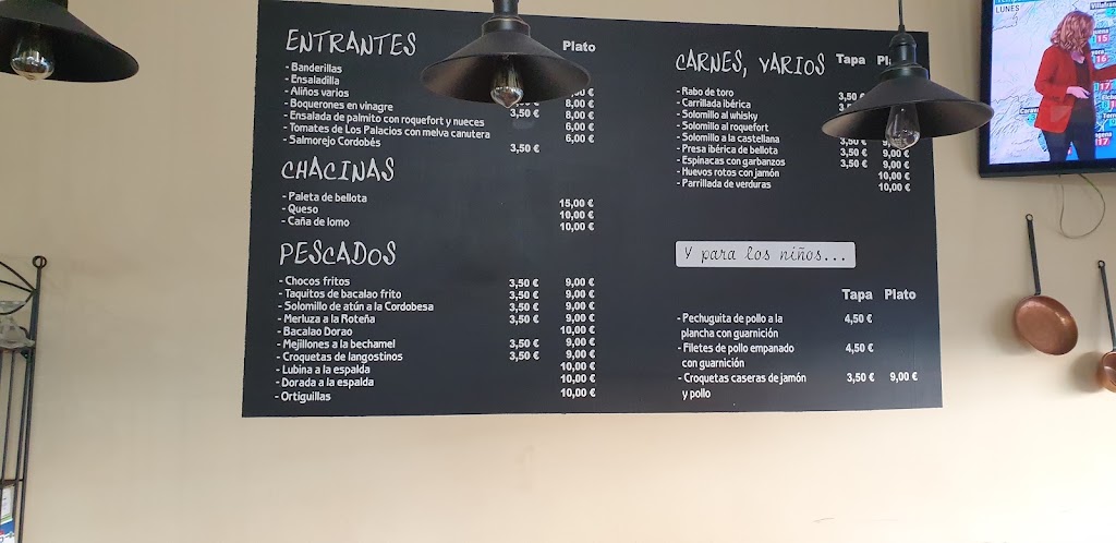 Bar LA CASINETA DESAYUNOS & COMIDAS — Carta