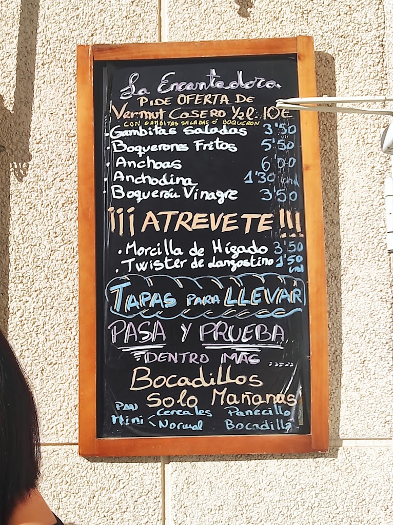 La Encantadora — Carta