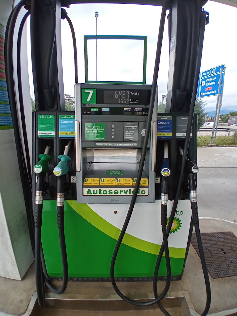 Estacion de Servicio BP — Surtidor de combustible