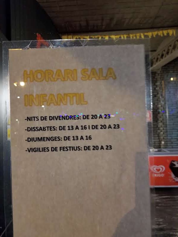 Chumi Churri Terrassa — Carta
