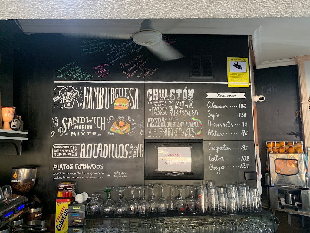 Bar Marina — Carta