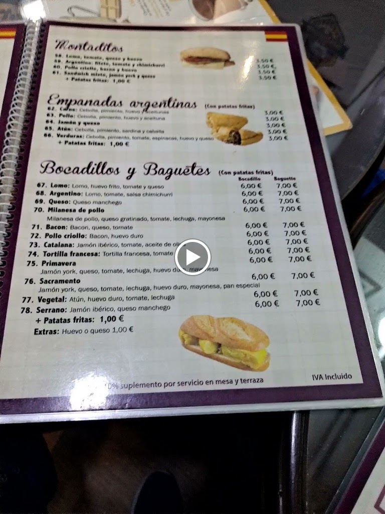 Buenos Aires -Cafe, Snack Bar, Restaurante. — Videos