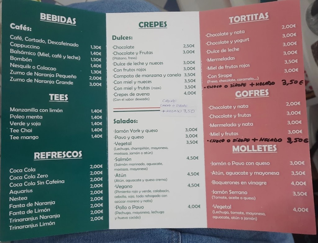 El Rincon de Marian — Carta