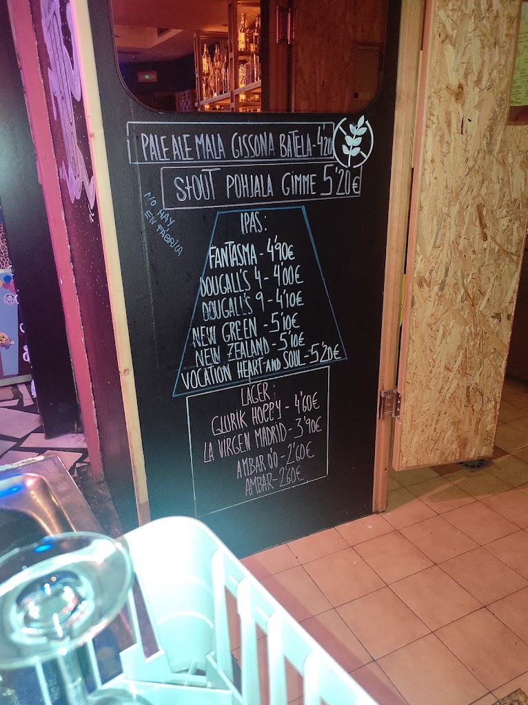 Bar "Stromboli" — Carta