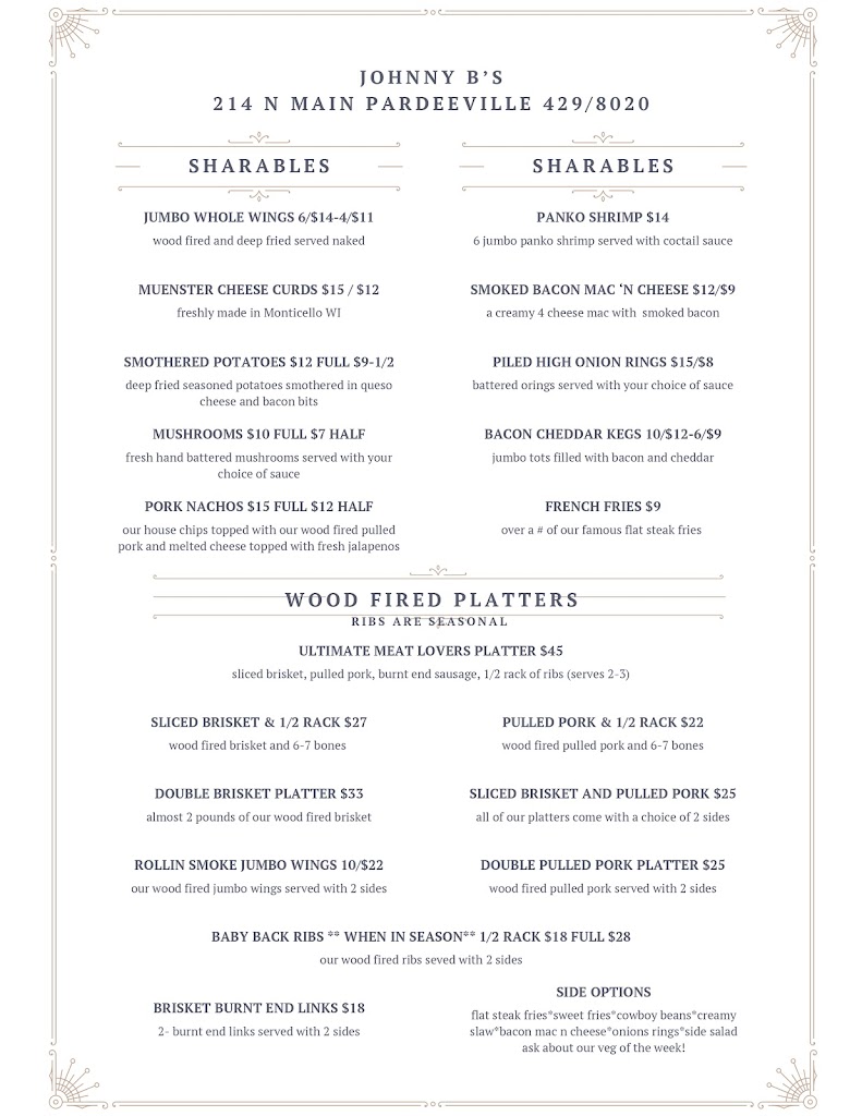  Johnny B's Rolling Smoke