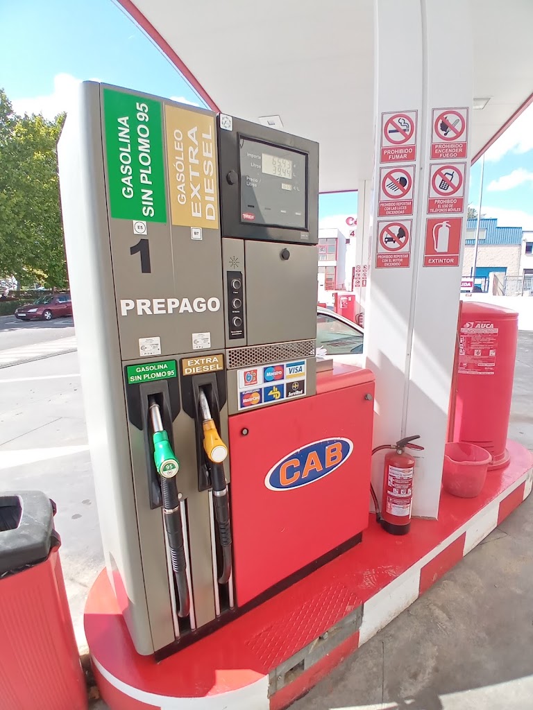 Gasolinera CAB — Surtidor de combustible