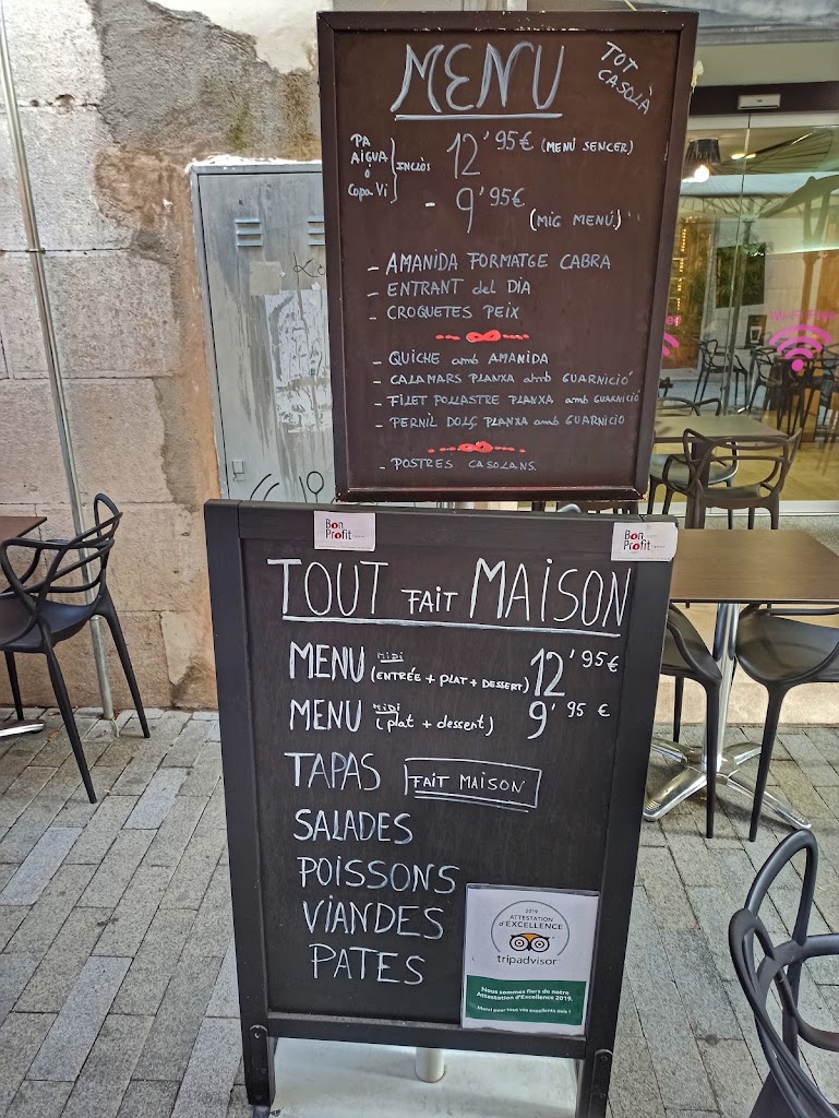 Bon Profit Figueres — Carta