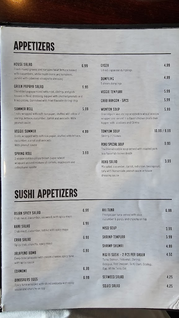 Roku Sushi & Pho