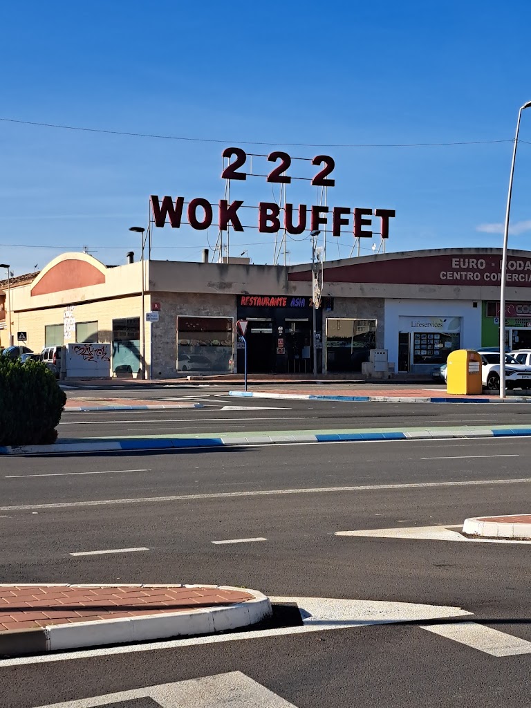 Restaurante Asia 222 buffet