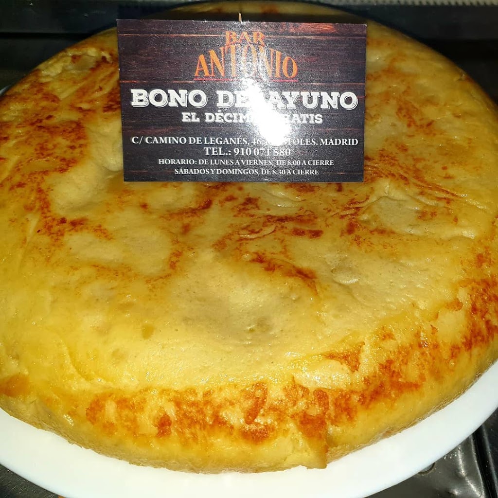 !! BAR ANTONIO !! — Comida y bebida