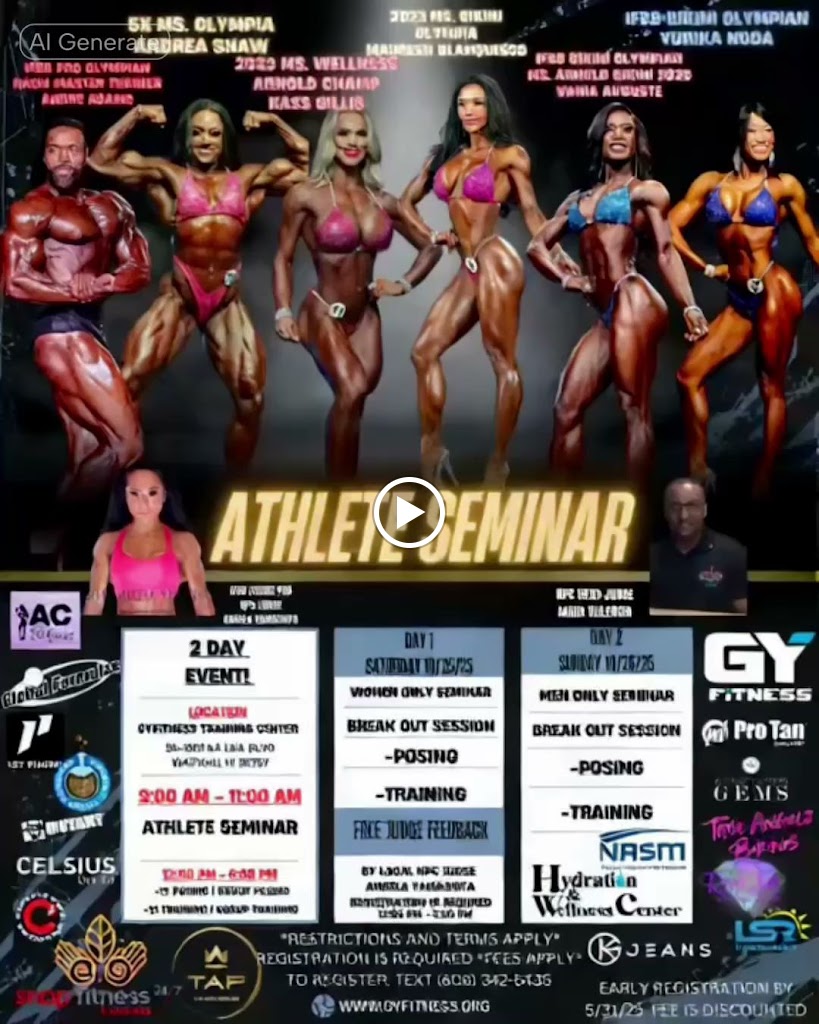  GYFITNESS: TRAINING & WELLNESS CENTER