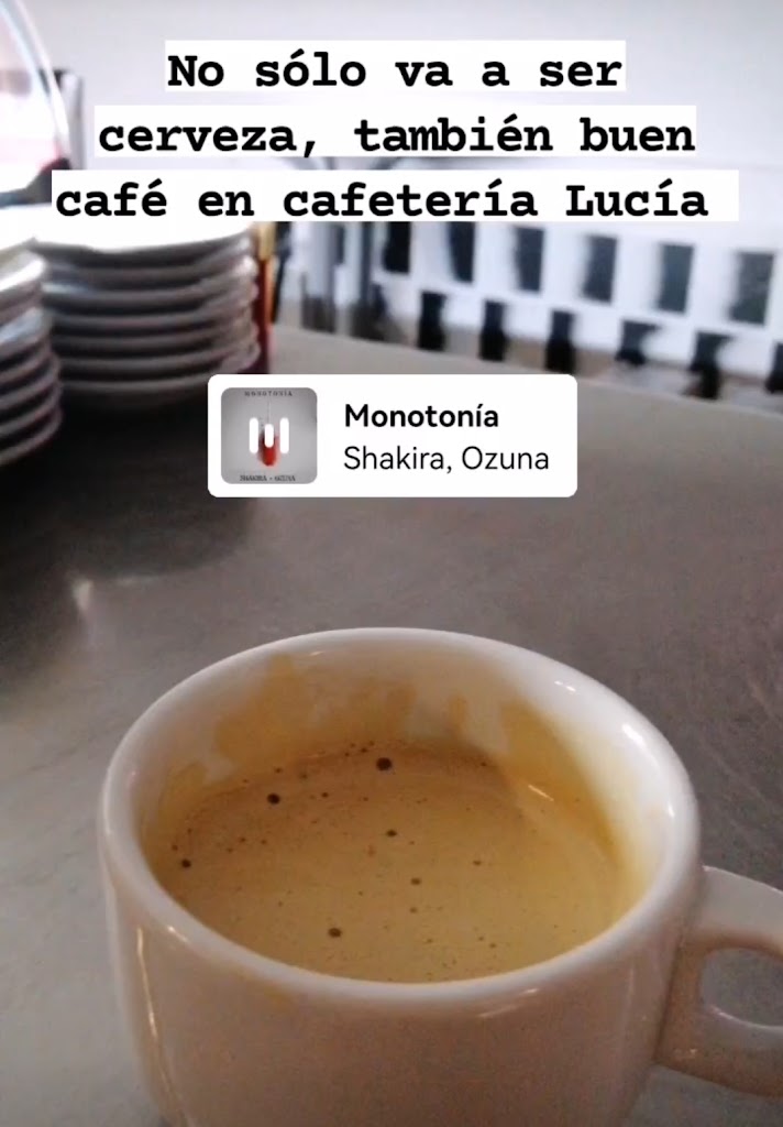 BAR LUCIA — Comida y bebida