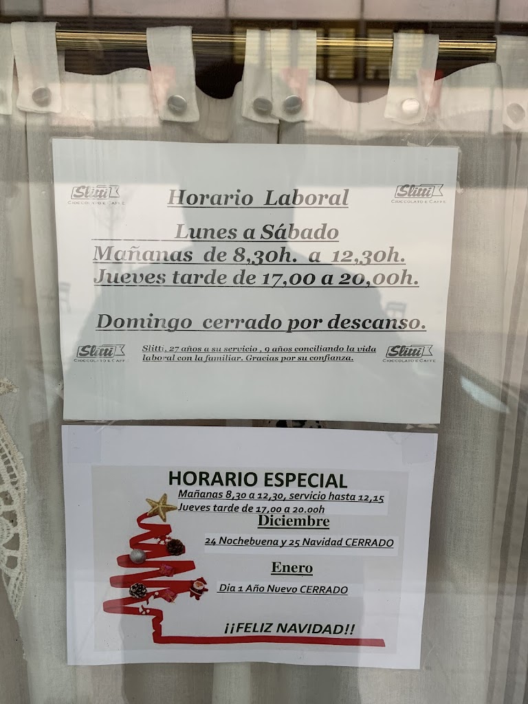 Slitti cafe — Carta